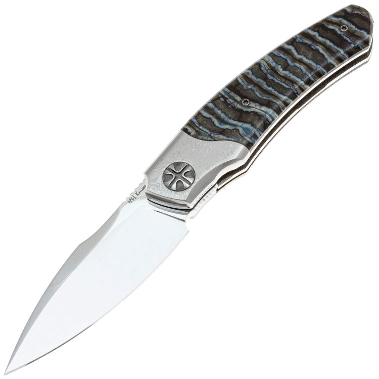 Нож NL Knives Баба Яга 2.0 сталь М390 рукоять ZDI-Elmax/Зуб Мамонта