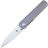 Нож Kizer Feist Stonewash сталь S35VN рукоять Titanium
