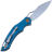 Нож Fox Sparrow Sandblast сталь 9Cr13MoV рукоять Blue Aluminium (FE-030)