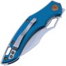 Нож Fox Sparrow Sandblast сталь 9Cr13MoV рукоять Blue Aluminium (FE-030)