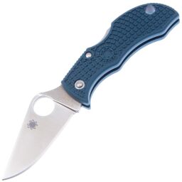 Нож Spyderco Manbug сталь K390 рукоять Blue FRN (MFPK390)