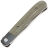 Нож Boker Plus Modern Trapper Uno satin сталь Nitro-V рукоять Green Micarta (01BO930)