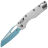 Нож Microtech MSI Ram-Lok sky blue сталь M390MK рукоять White Polymer (210T-1PMCWH-Y7)