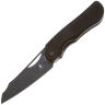 Нож Kizer Kobold 2.0 black сталь CPM-4V рукоять Black Aluminium