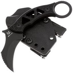 Нож FOX Tribal K Top Shield сталь N690Co рукоять Black G10 (FX-803)