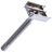 Бритвенный станок Boker Rasierhobel Butterfly L Gunmetal Grey рукоять металл (04BO219)