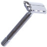 Бритвенный станок Boker Rasierhobel Butterfly L Gunmetal Grey рукоять металл (04BO219)