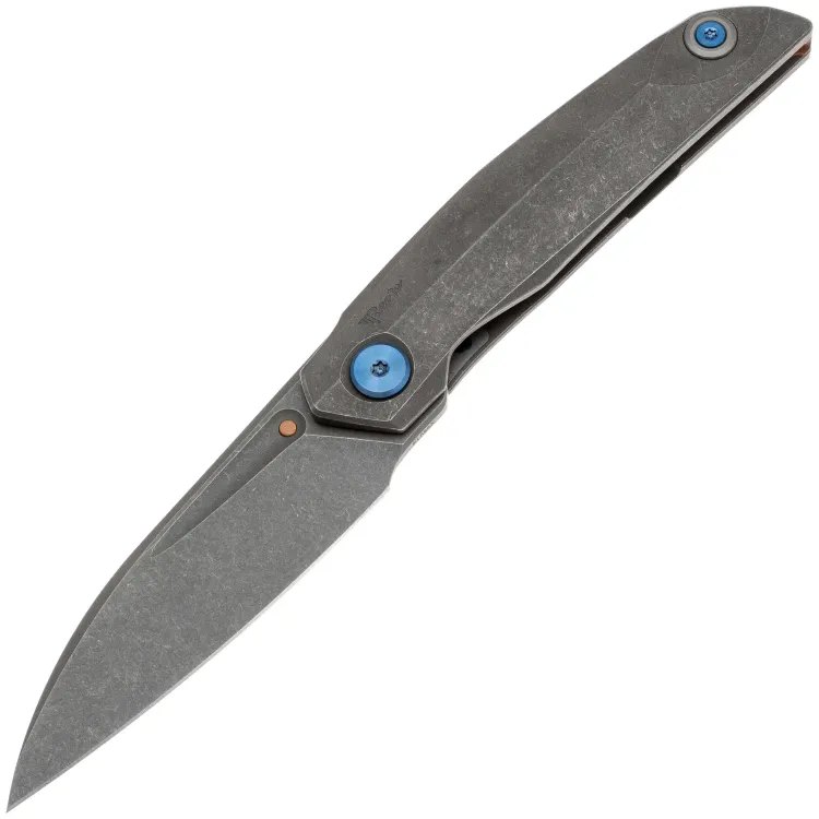 Нож Reate/Vulpex Knives ANUB darkwash сталь Elmax рукоять Darkwash Titanium