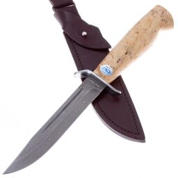 Нож Штрафбат сталь ZDI 1016 рукоять карельская береза (АИР Златоуст)