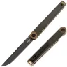 Нож Boker Plus Kaizen black сталь D2 рукоять Green Canvas Micarta (01BO391)