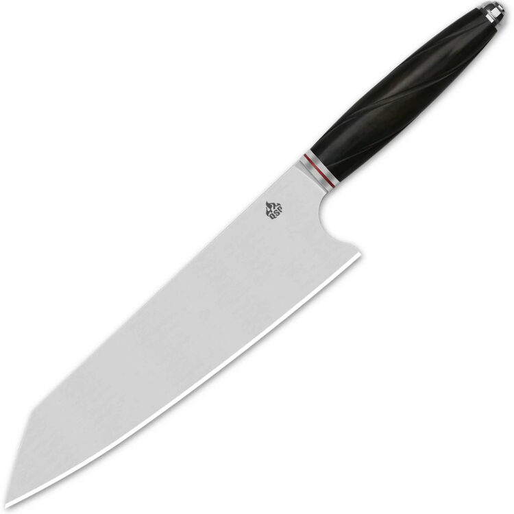 Нож кухонный QSP Kritsuke 8' сталь 14C28N рукоять Ebony Wood (QS-KK-004A)