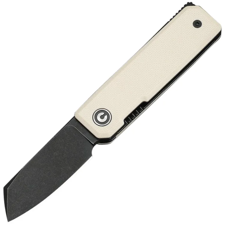 Нож CIVIVI Kukei blackwash сталь Nitro-V рукоять Ivory G10 (C25036-3)