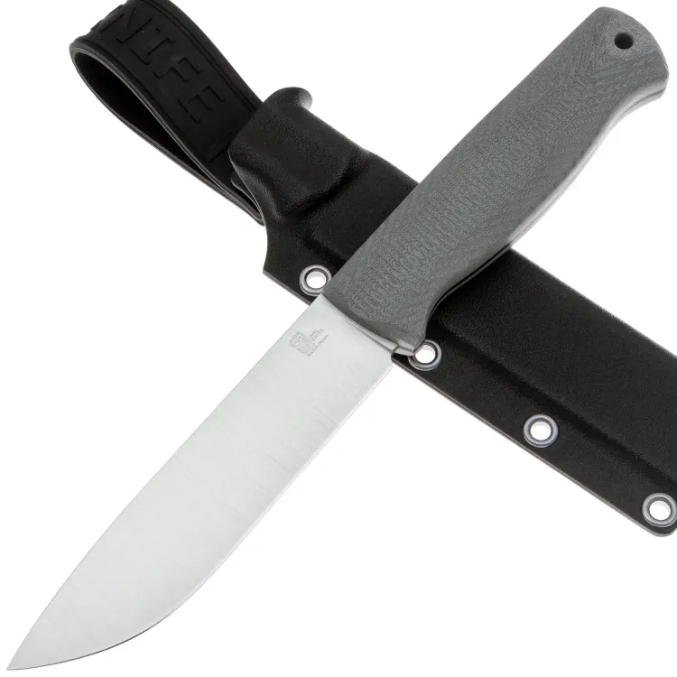 Нож Owl Knife Hoot-M сталь N690 рукоять серый G10