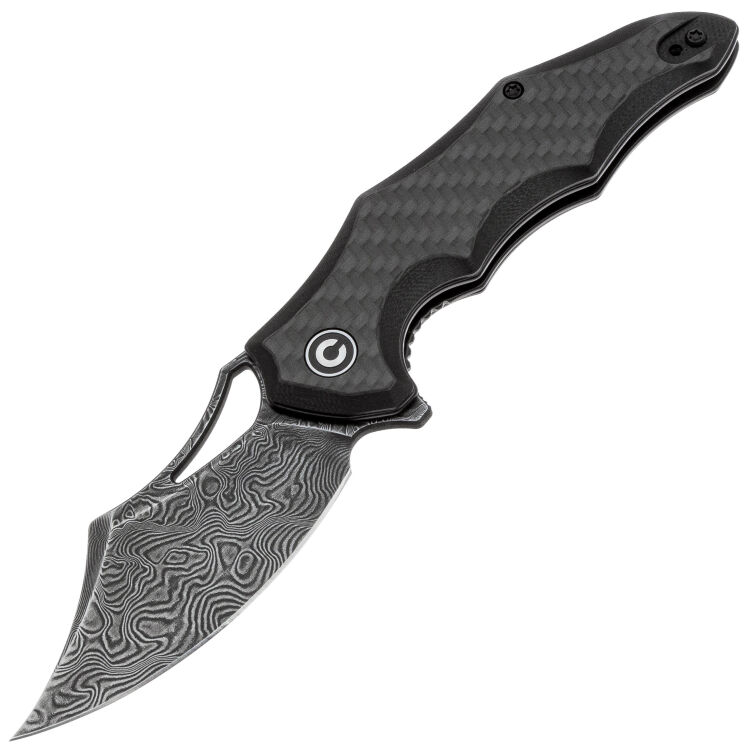 Нож CIVIVI Chiro сталь Damascus рукоять Carbon fiber/G10 (C23046-DS1)