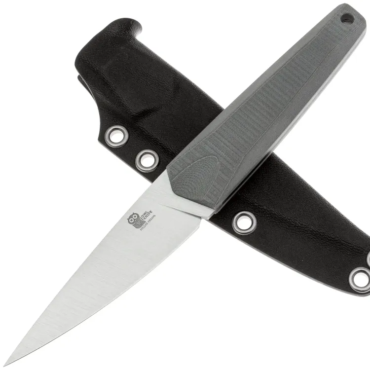 Нож Owl Knife Tyto S сталь Elmax рукоять серый G10