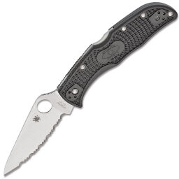 Нож Spyderco Endela Serrated сталь VG-10 рукоять FRN (C243SBK)