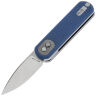 Нож Vosteed Corgi Pup satin сталь 14C28N рукоять Blue Micarta