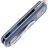 Нож Vosteed Corgi Pup satin сталь 14C28N рукоять Blue Micarta