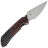 Нож Kansept Fenrir Left Handed stonewash сталь S35VN рукоять Black-Red G10/Black Titanium