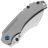 Нож Kansept Pelican EDC Drop stonewash сталь S35VN рукоять Gray Titanium