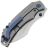 Нож Kansept Pelican EDC Drop stonewash сталь S35VN рукоять Gray Titanium