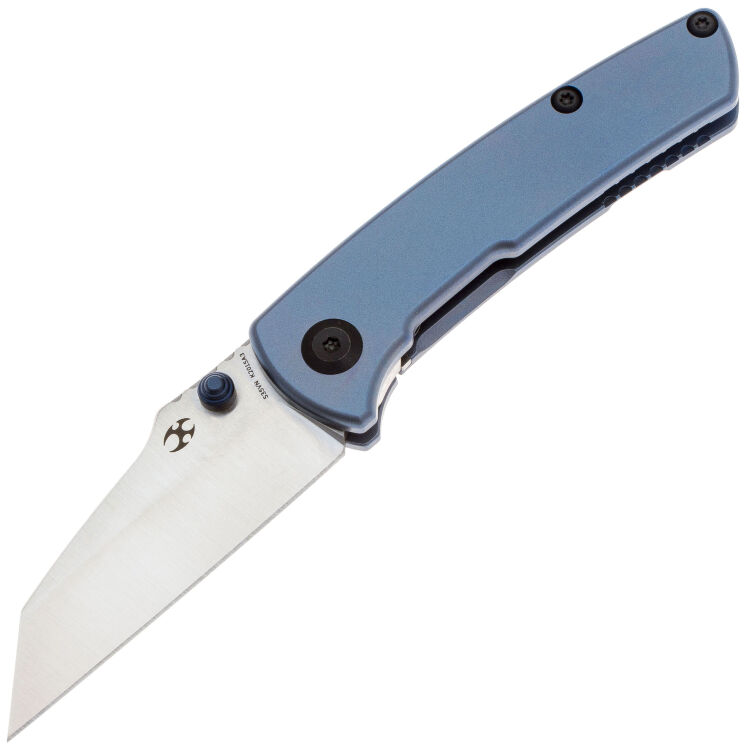 Нож Kansept Little Main Street satin сталь S35VN рукоять Blue Titanium