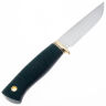Нож Южный Крест Партнер Эксперт конвекс сталь N690 рукоять латунь/микарта изумруд (303.5252)