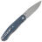 Нож Real Steel Serenity Liner-Lock beadblast  сталь N690 рукоять Denim Micarta (7682DM)