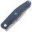 Нож Real Steel Serenity Liner-Lock beadblast  сталь N690 рукоять Denim Micarta (7682DM)