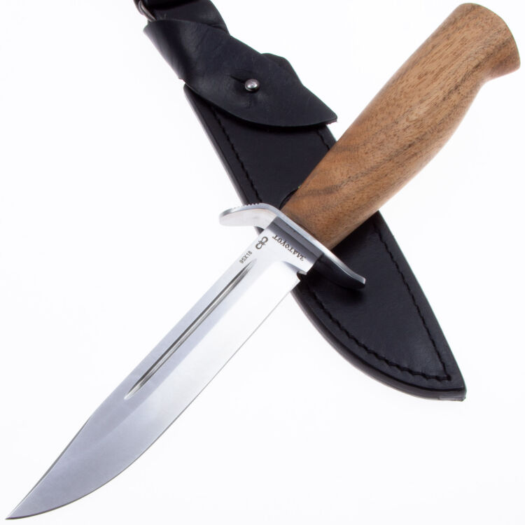 Нож АИР Златоуст Штрафбат 95Х18 орех | Магазин ножей Forest-Home