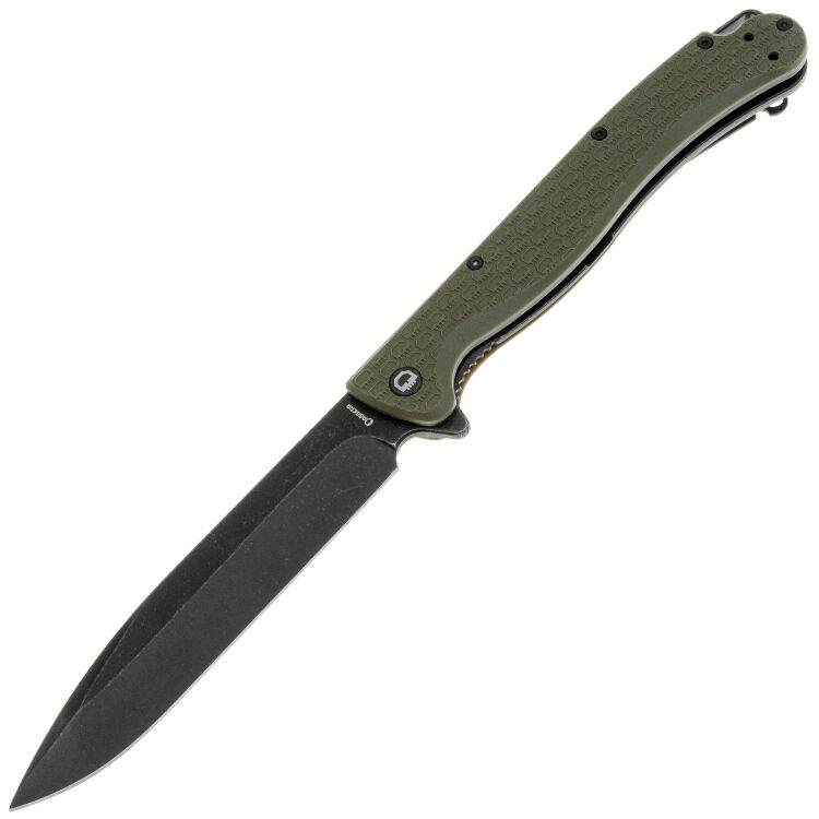 Нож Daggerr Finka DL blackwash сталь 8Cr14MoV рукоять Olive FRN