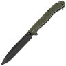 Нож Daggerr Finka DL blackwash сталь 8Cr14MoV рукоять Olive FRN