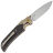 Нож WE Knife WE-Guthrie satin сталь 20CV рукоять Champagne Ti/Twill CF (WE23072B-2)