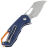 Нож MKM Isonzo Hawkbill сталь N690 рукоять Blue FRN (FX03-1PBL)