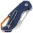 Нож MKM Isonzo Hawkbill сталь N690 рукоять Blue FRN (FX03-1PBL)