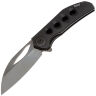 Нож Kizer Hawk DLC сталь M390 рукоять Black Titanium