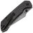 Нож Kansept Fenrir Button Lock сталь Damascus рукоять Twill CF/Blackwash Aluminum