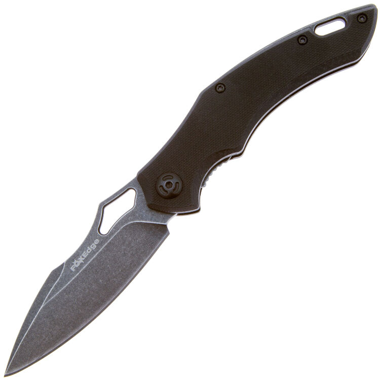 Нож Fox Sparrow Stonewashed PVD сталь 9Cr13MoV рукоять Black G10 (FE-034)