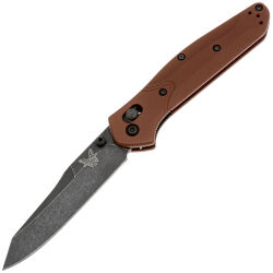 Нож Benchmade Osborne Battlewash DLC сталь MagnaCut рукоять Burnt Copper Aluminum (940BK-03)