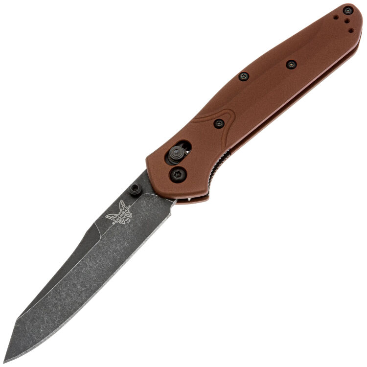 Нож Benchmade Osborne Battlewash DLC сталь MagnaCut рукоять Burnt Copper Aluminum (940BK-03)