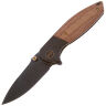 Нож WE Knife Nitro Mini blackwash сталь CPM-20CV рукоять Black Ti/Brown Linen Micarta (WE22015-4)