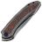 Нож WE Knife Winsome polished gray сталь M390 рукоять Gray Ti/Lava Flow FatCarbon (WE23092-4)
