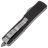 Нож Microtech Ultratech T/E satin Signature сталь M390 рукоять Black Aluminum/CF (123-4CFS)
