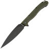 Нож Daggerr Pero blackwash сталь 8Cr14MoV рукоять Olive FRN