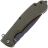 Нож Daggerr Wocket DL blackwash serrated сталь 8Cr14MoV рукоять Olive FRN