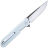 Нож Bestechman Dundee satin/grey titanized сталь D2 рукоять White G10 (BMK01G)