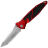 Нож Microtech SOCOM Elite T/E serrated stonewash сталь M390 рукоять Red Aluminium (161-12RD)