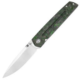 Нож Artisan Cutlery Sirius сталь S35VN рукоять Dark Matter Green FatCarbon