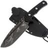 Нож FOX Uro acidwash сталь Niolox рукоять Black G10 (FX-623 BA)