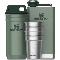 Набор стопок Stanley Adventure 0.059л + фляга 0.23л зеленый (10-01883-058)